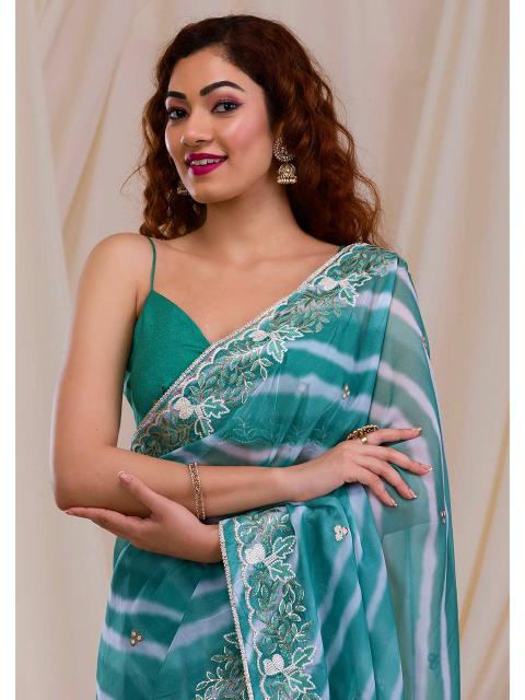 Bt 1232 Beautiful Georgette Digital Printed Saree Collection