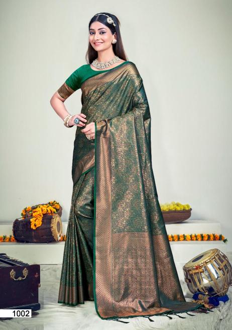 Bunawat Rajwadi Vol 08 Designer Banarasi Silk Saree Collection