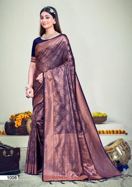 Bunawat Rajwadi Vol 08 Designer Banarasi Silk Saree Collection