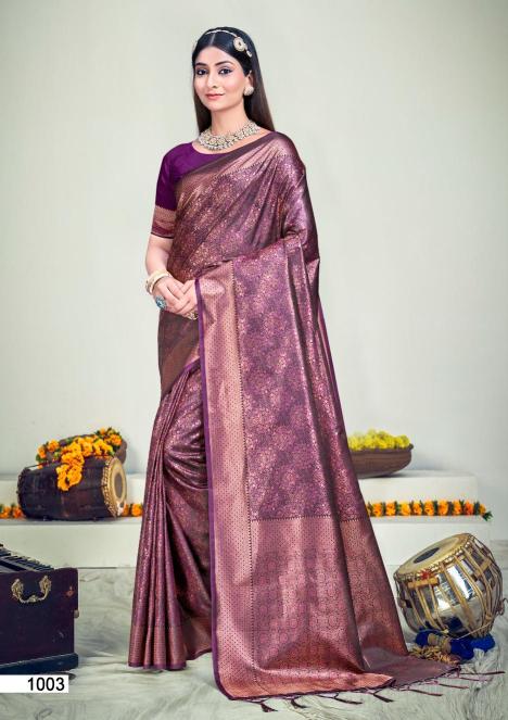 Bunawat Rajwadi Vol 08 Designer Banarasi Silk Saree Collection