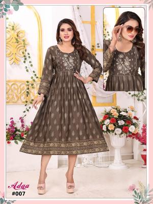 Fashion Talk Adaa Vol 2 Rayon Kurti Collection