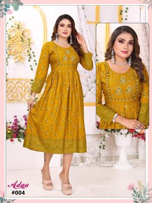 Fashion Talk Adaa Vol 2 Rayon Kurti Collection