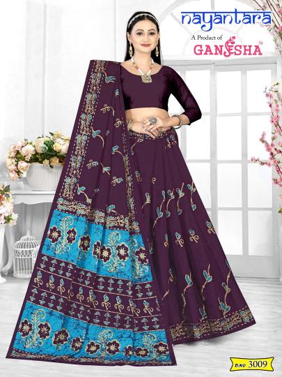 Ganesha Nayantara Vol 3 Cotton Printed Saree Collection