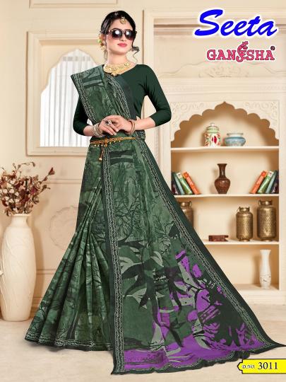 Ganesha Seeta Vol 3 Cotton Printed Saree Collection