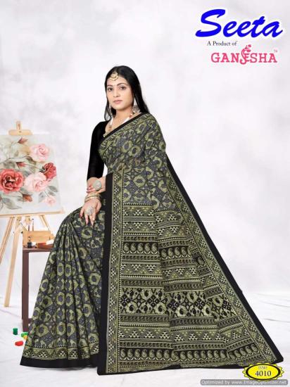 Ganesha Seeta Vol 4 Cotton Printed Saree Collection