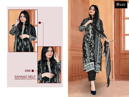 Jihan Sahnaz Self Cotton Dupatta