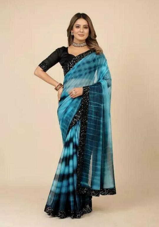 khichdi Shibori Fancy Lycra Saree Collection