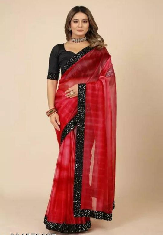 khichdi Shibori Fancy Lycra Saree Collection