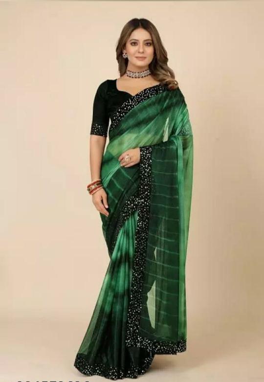 khichdi Shibori Fancy Lycra Saree Collection