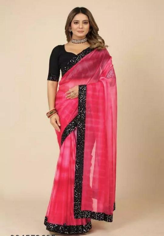 khichdi Shibori Fancy Lycra Saree Collection