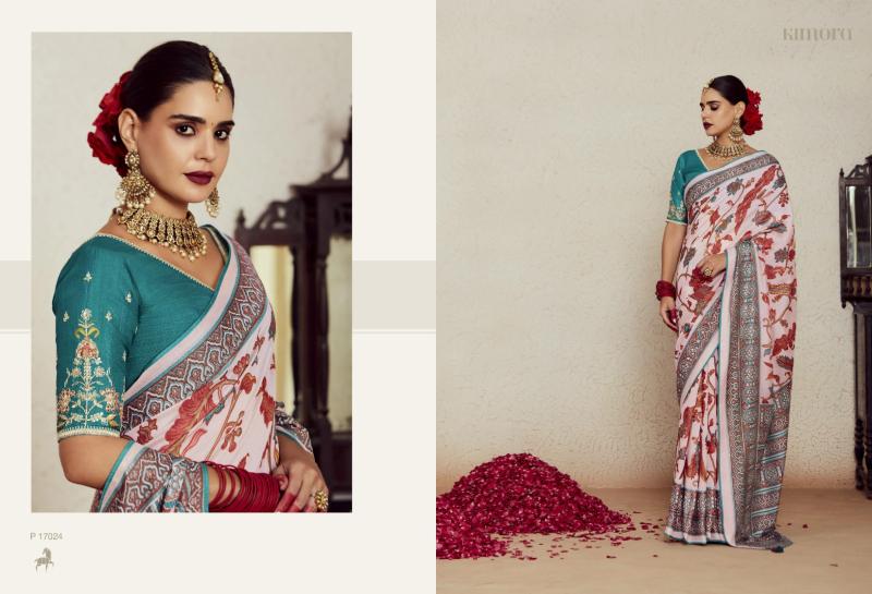 Kimora Meera Vol 14 Silk Brasso Designer Saree Collection