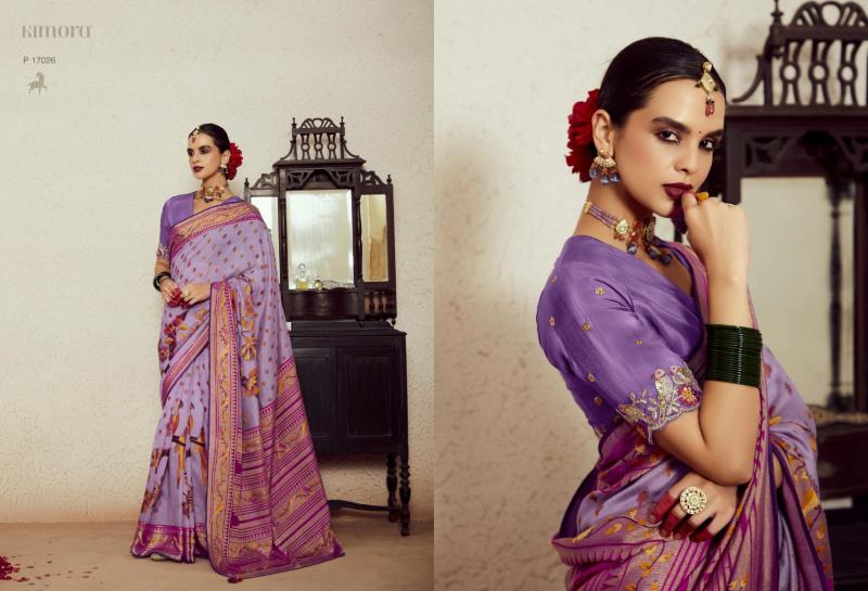 Kimora Meera Vol 14 Silk Brasso Designer Saree Collection