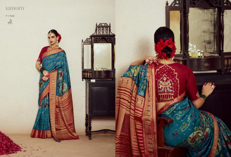 Kimora Meera Vol 14 Silk Brasso Designer Saree Collection