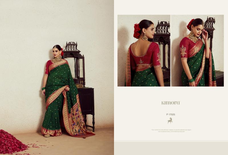 Kimora Meera Vol 14 Silk Brasso Designer Saree Collection