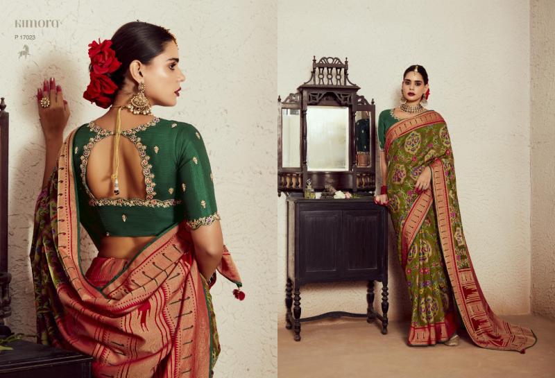 Kimora Meera Vol 14 Silk Brasso Designer Saree Collection