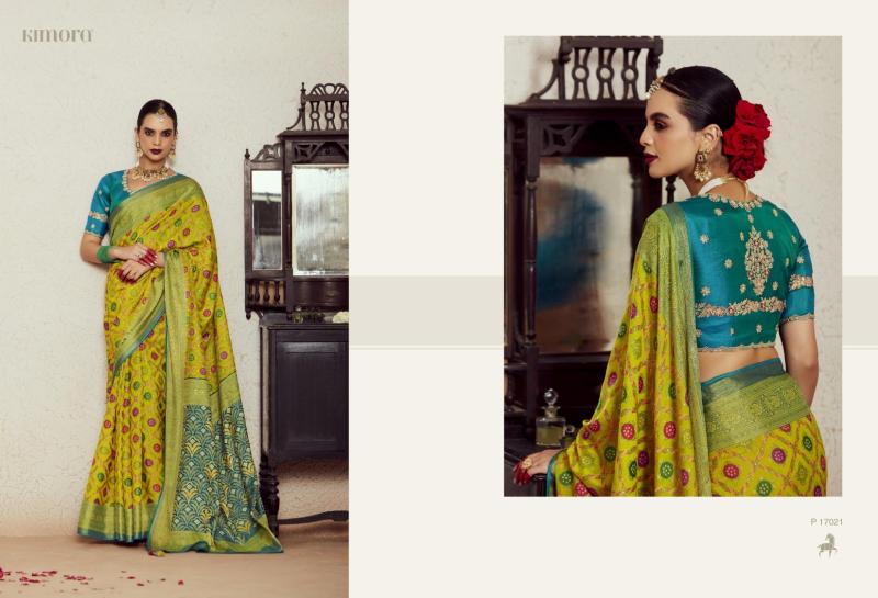 Kimora Meera Vol 14 Silk Brasso Designer Saree Collection