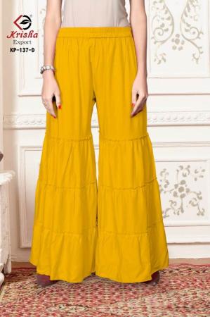 Krisha Sarara 1 Heavy Rayon Stylish Palazzo