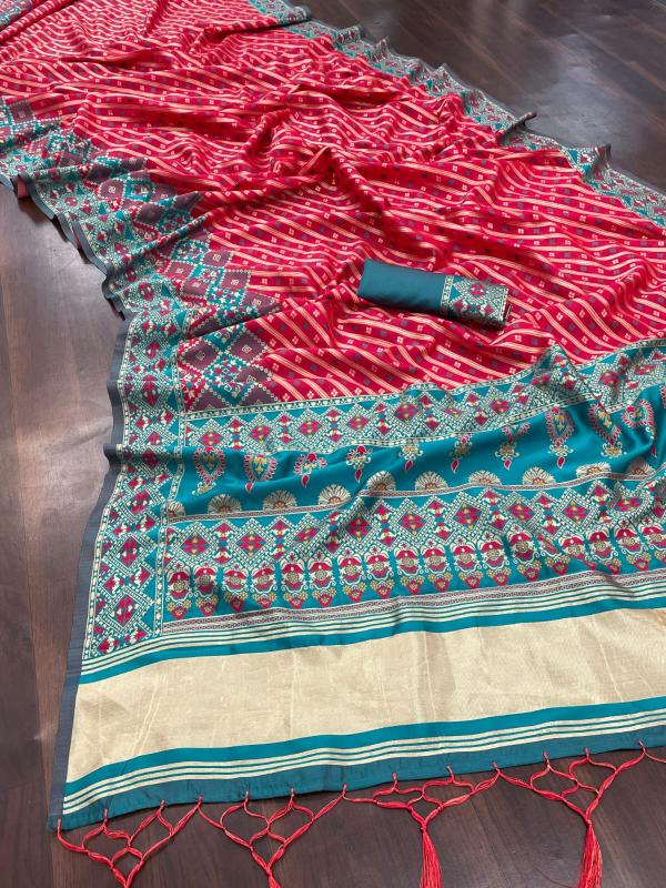 Maahi 103 Casual Designer Patola Silk Saree Collection