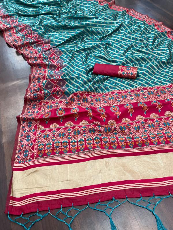 Maahi 103 Casual Designer Patola Silk Saree Collection