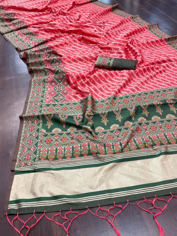 Maahi 103 Casual Designer Patola Silk Saree Collection