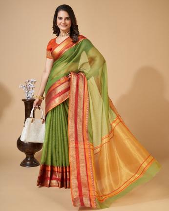 Maahi 116 Casual Wear Kota Doriya Cotton Saree Collection