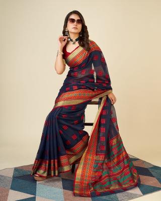 Maahi 118 Casual Wear Kota Doriya Semi Cotton Saree