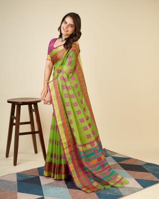 Maahi 118 Casual Wear Kota Doriya Semi Cotton Saree