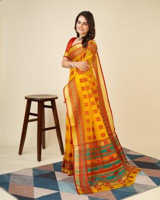 Maahi 118 Casual Wear Kota Doriya Semi Cotton Saree