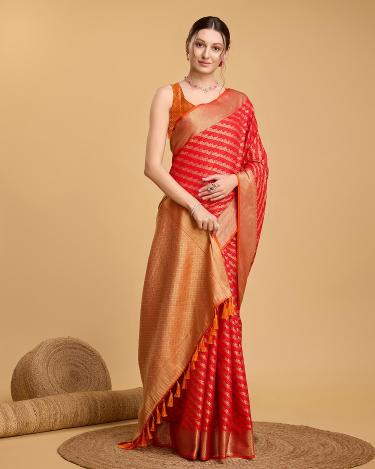 Maahi 142 Party Wear Designer Patola Silk Saree