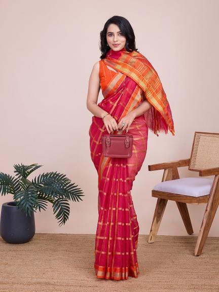 Maahi 153 Casual Kota Doriya Cotton Saree Collection