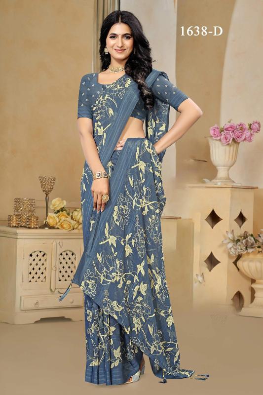 Magic Moment 1638 Casual Wear Saree Collection