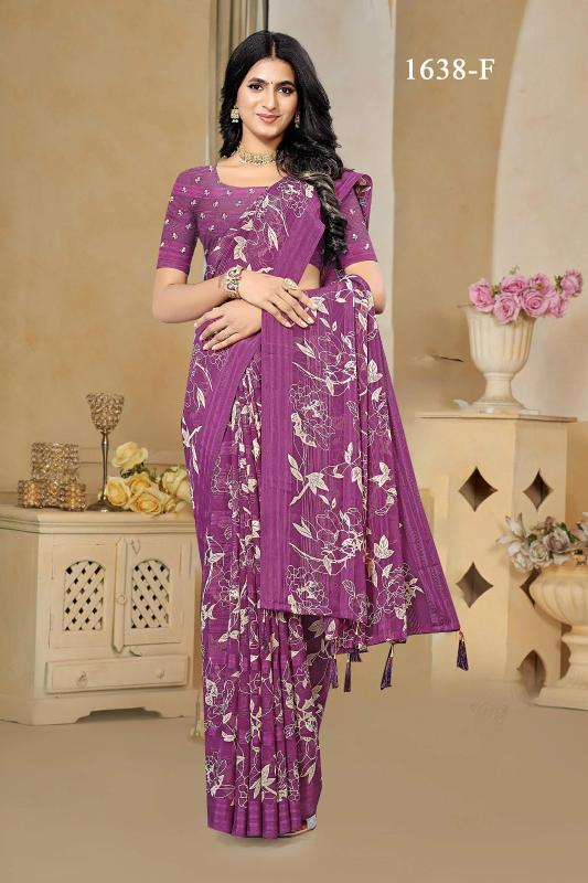 Magic Moment 1638 Casual Wear Saree Collection