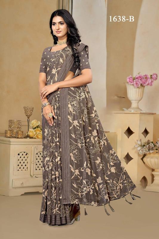 Magic Moment 1638 Casual Wear Saree Collection