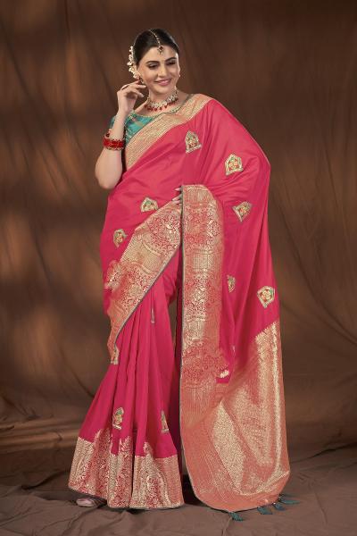 Manohari Hit Colour 44 Banarasi Silk Saree Collection