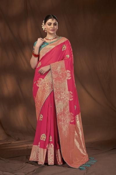 Manohari Hit Colour 44 Banarasi Silk Saree Collection