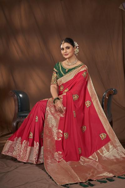 Manohari Hit Colour 44 Banarasi Silk Saree Collection