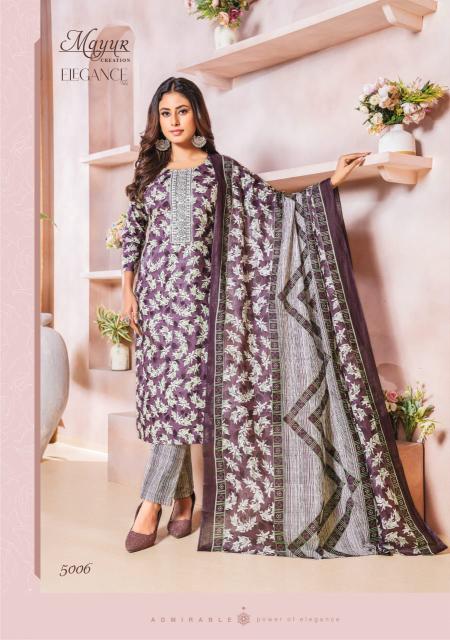 Mayur Elegance Vol 5 Printed Dress Material Collection