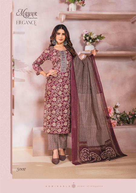 Mayur Elegance Vol 5 Printed Dress Material Collection