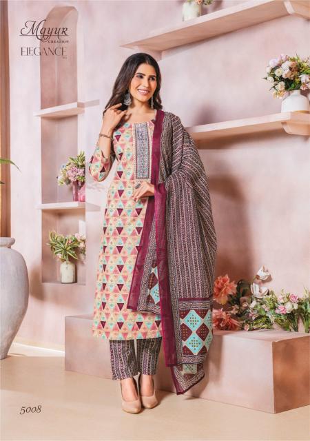 Mayur Elegance Vol 5 Printed Dress Material Collection