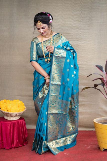 Mc 340 Fancy Banarasi Soft Silk Saree Collection