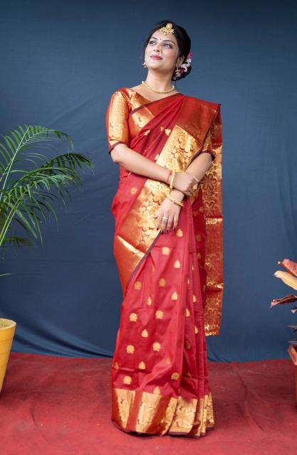 Mc 340 Fancy Banarasi Soft Silk Saree Collection