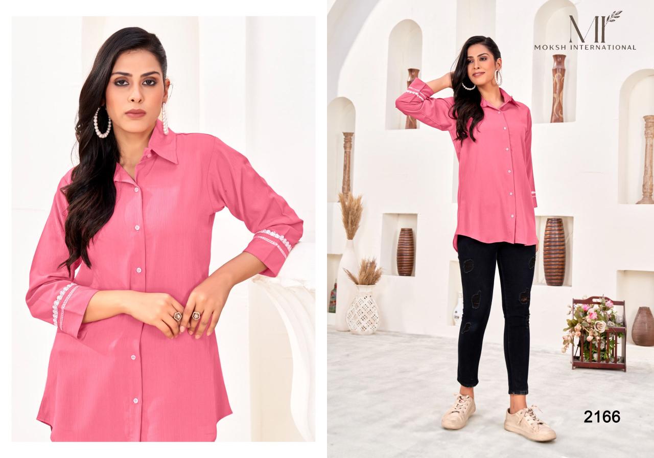 Moksh Dreams Shirt Vol 3 Cotton Fancy Top Collection