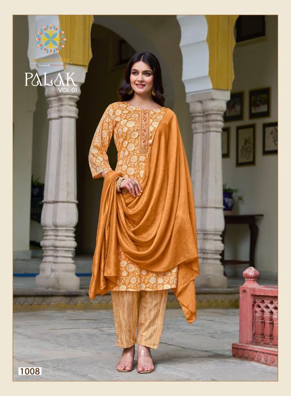 Palak Vol 1 By Passion Tree Printed Ready Made Collection