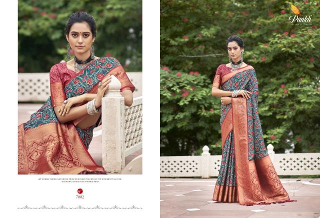 Pankh Kalakriti Designer Silk Saree Collection