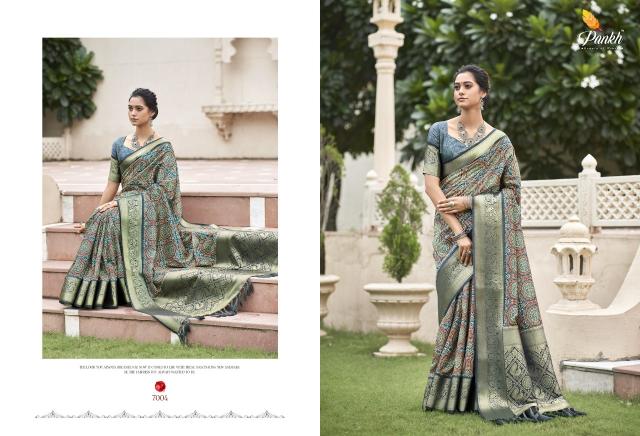 Pankh Kalakriti Designer Silk Saree Collection