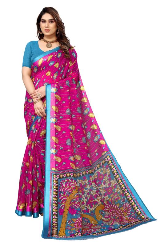 Printed Satin Vol 1 Sonaxi Satin Patta Saree Collection