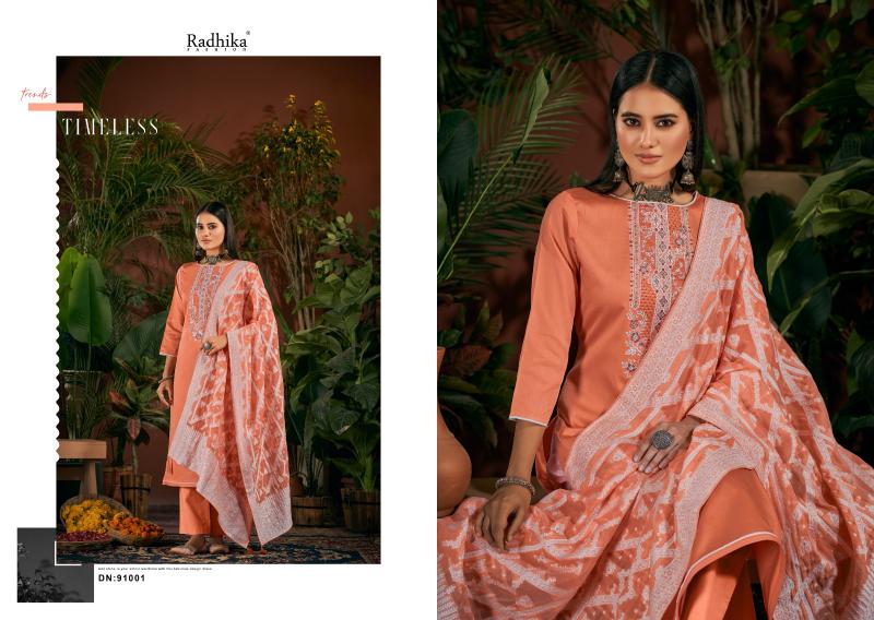 Radhika Azara Cycle Vol 2 Cotton Dress Material Collection