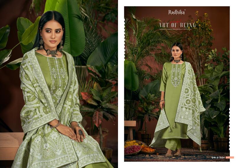 Radhika Azara Cycle Vol 2 Cotton Dress Material Collection