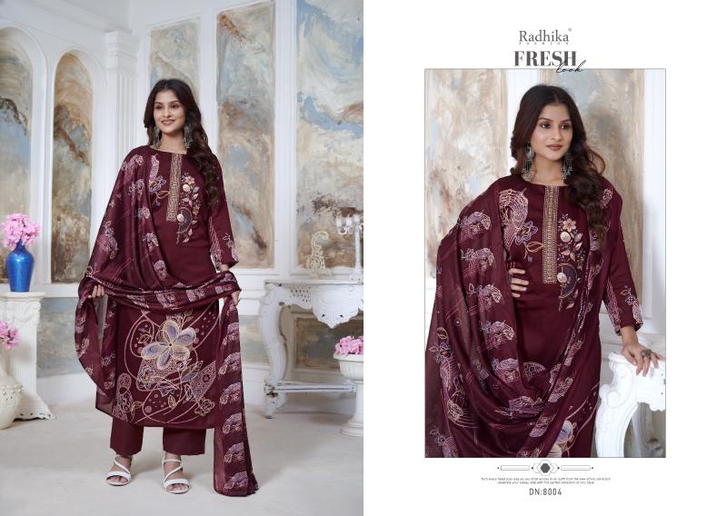 Radhika Azara Gulzar Cotton Dress Material Collection