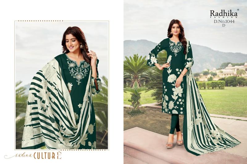 Radhika Azara Jackpot Cotton Dress Material Collection